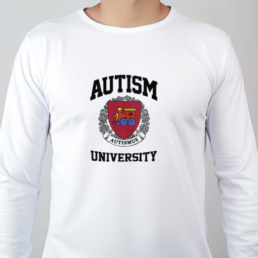 Autism University Crewneck Sweatshirt , T-shirt , Hoodie , Long Sleeve T-shirt3