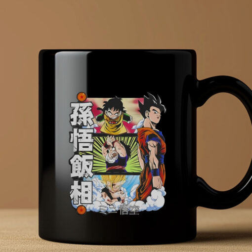 Awesome The Ages Of Gohan Dragon Ball Z Cartoon Mug 20243