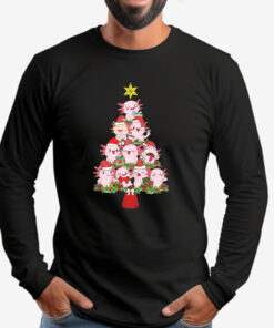 Axolotl Christmas Tree Sweatshirt , T-shirt , Hoodie , Long Sleeve T-shirt2