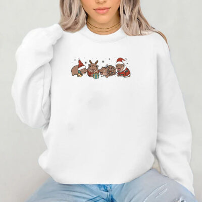 Baby Pygmy Hippo Moo Deng Sweatshirt , Hoodie , T-Shirt , Long Sleeve T-shirt