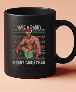 Barry Sitting Have a Barry Ugly Christmas Mug 20243