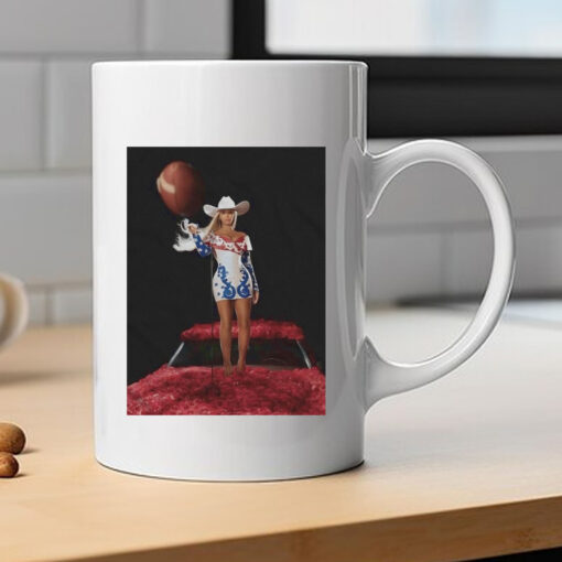 Beyoncé NFL Halftime of Baltimore Ravens Mug 2024