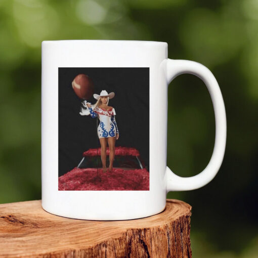 Beyoncé NFL Halftime of Baltimore Ravens Mug 20241