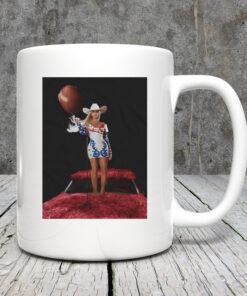 Beyoncé NFL Halftime of Baltimore Ravens Mug 20243