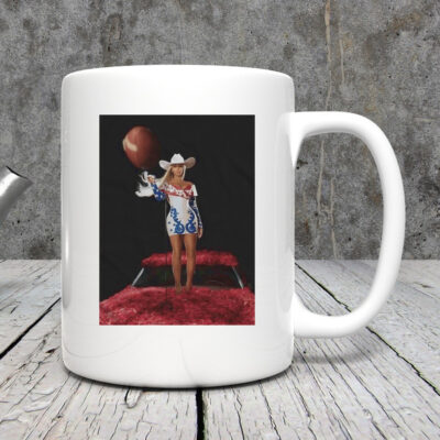 Beyoncé NFL Halftime of Baltimore Ravens Mug 20243