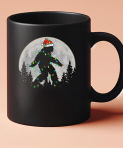 Bigfoot Santa Christmas Lights Mug 20243