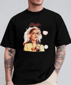 Blondie Heart Of Glass Debbie Harry Portrait T-Shirt 2024