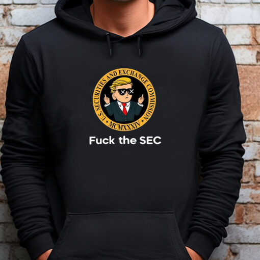 Brad Garlinghouse Wearing Trump Fuck The Sec Sweatshirt , T-shirt , Hoodie , Long Sleeve T-shirt