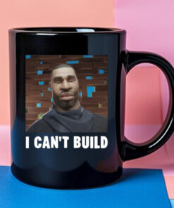 Bruhtees I Can't Build Mug 2024