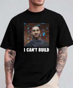 Bruhtees I Can't Build T-Shirt 2024