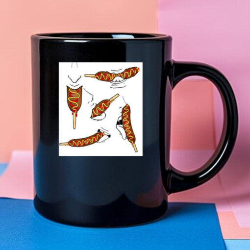 Buboosenchan Eating Corn Dog Mug 2024