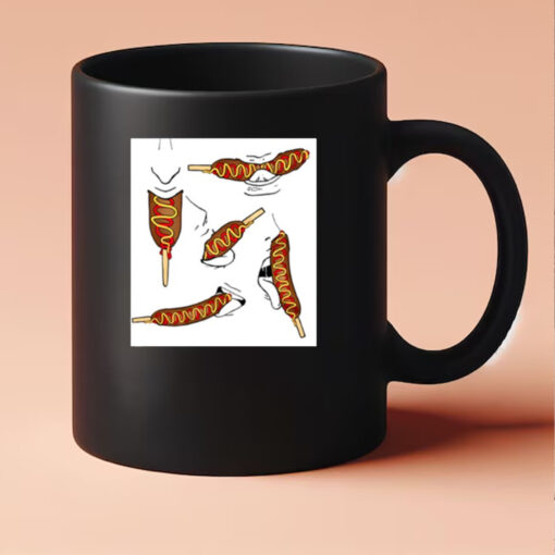 Buboosenchan Eating Corn Dog Mug 20244