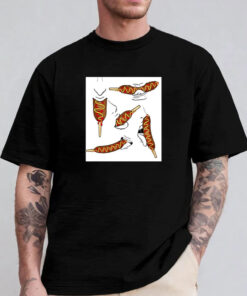 Buboosenchan Eating Corn Dog T-Shirt 2024