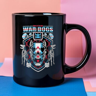 Bullet Club War Dogs Chicago Skull Logo Mug 2024