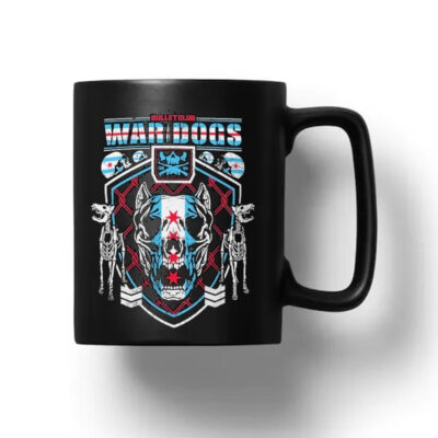 Bullet Club War Dogs Chicago Skull Logo Mug 20241