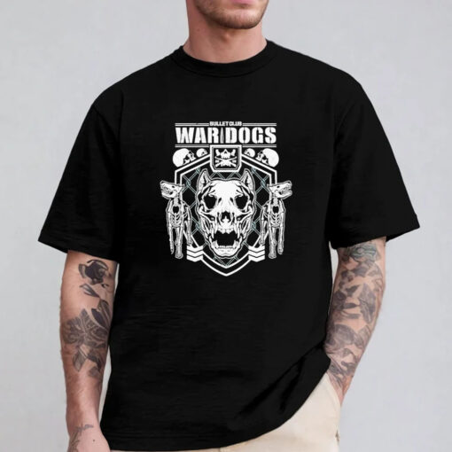 Bullet Club War Dogs Skull Logo T-Shirt 2024