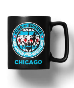 Chicago Lion Mark King Of Sports New Japan Pro-Wrestling Logo Mug 20241