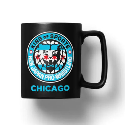 Chicago Lion Mark King Of Sports New Japan Pro-Wrestling Logo Mug 20241