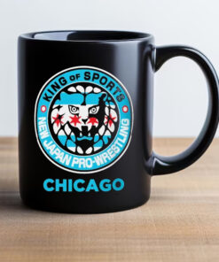 Chicago Lion Mark King Of Sports New Japan Pro-Wrestling Logo Mug 20242