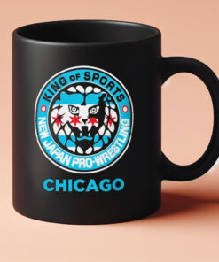 Chicago Lion Mark King Of Sports New Japan Pro-Wrestling Logo Mug 20243