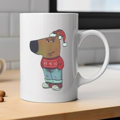 Chill Guy Christmas Mug 2024