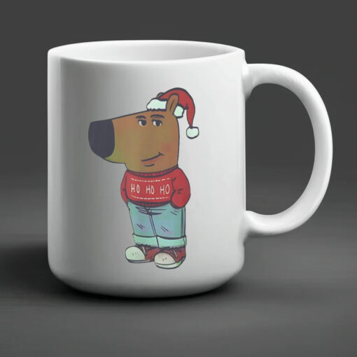 Chill Guy Christmas Mug 20242