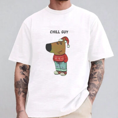 Chill Guy Christmas Shirt 20241