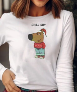 Chill Guy Christmas Shirt 20242