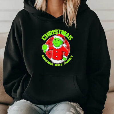 Chirstmas Grinch Boy Christmas Never Changes Sweatshirt , Hoodie , T-shirt , Long Sleeve T-shirt2