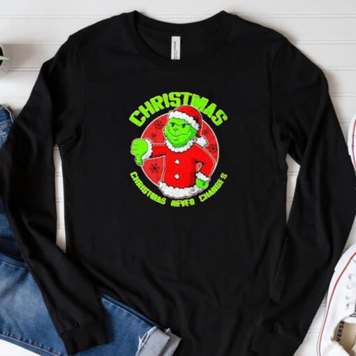 Chirstmas Grinch Boy Christmas Never Changes Sweatshirt , Hoodie , T-shirt , Long Sleeve T-shirt3