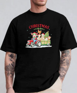 Christmas On The Farm 2024 Sweatshirt , Hoodie , T-shirt , Long Sleeve T-shirt