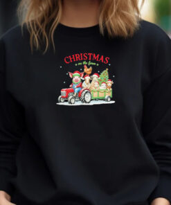 Christmas On The Farm 2024 Sweatshirt , Hoodie , T-shirt , Long Sleeve T-shirt1