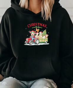 Christmas On The Farm 2024 Sweatshirt , Hoodie , T-shirt , Long Sleeve T-shirt2