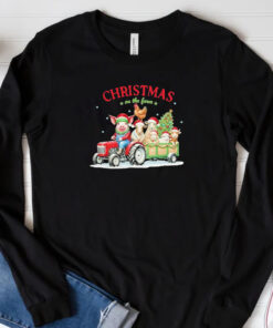 Christmas On The Farm 2024 Sweatshirt , Hoodie , T-shirt , Long Sleeve T-shirt3