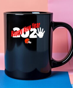 Cleveland Browns Happy New Year 2025 Mug