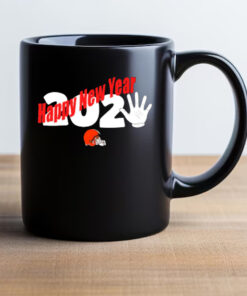 Cleveland Browns Happy New Year 2025 Mug2