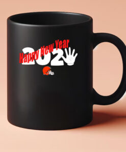 Cleveland Browns Happy New Year 2025 Mug3