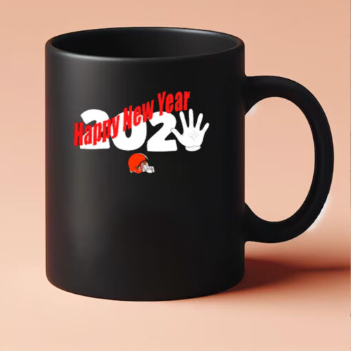 Cleveland Browns Happy New Year 2025 Mug3