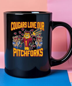 Cougars Love Our Pitchforks Mug 2024