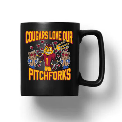 Cougars Love Our Pitchforks Mug 20241