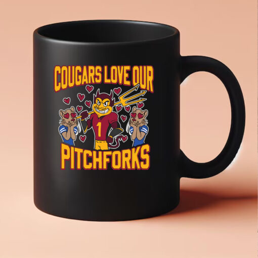 Cougars Love Our Pitchforks Mug 20243