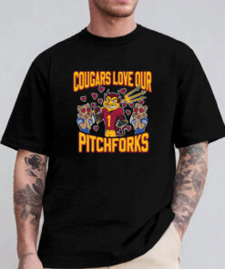 Cougars Love Our Pitchforks T-Shirt 2024