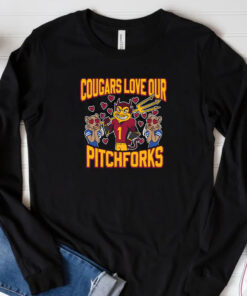 Cougars Love Our Pitchforks T-Shirt 20243