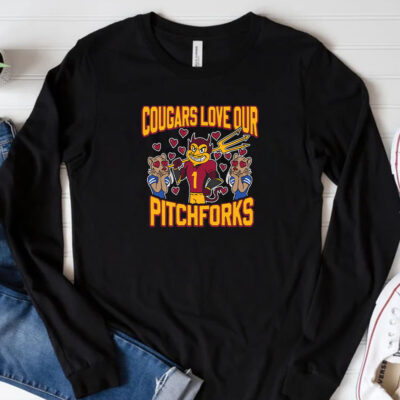 Cougars Love Our Pitchforks T-Shirt 20243