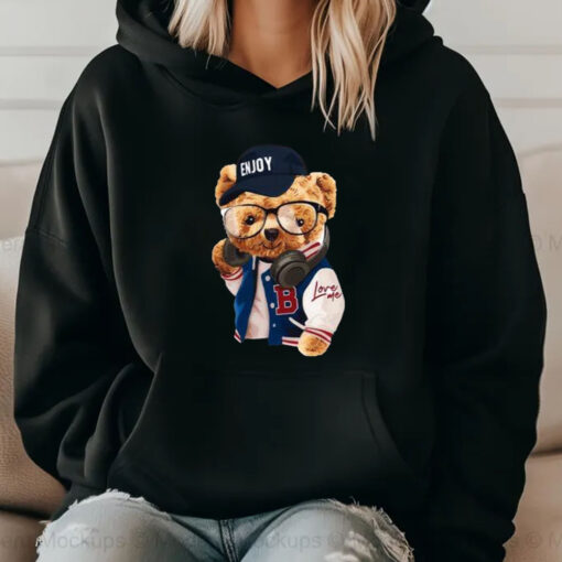 Cute Bear Printed Sweatshirt , Hoodie , T-shirt , Long Sleeve T-shirt2Cute Bear Printed Sweatshirt , Hoodie , T-shirt , Long Sleeve T-shirt2