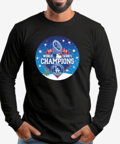 Dodgers World Series Champions Ceramic Christmas Sweatshirt , T-shirt , Hoodie , Long Sleeve T-shirt Los Angeles2