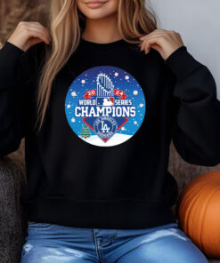 Dodgers World Series Champions Ceramic Christmas Sweatshirt , T-shirt , Hoodie , Long Sleeve T-shirt Los Angeles3