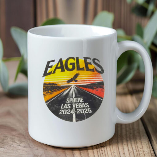 Eagles At Sphere In Las Vegas 2024-2025 Sunset Mug1