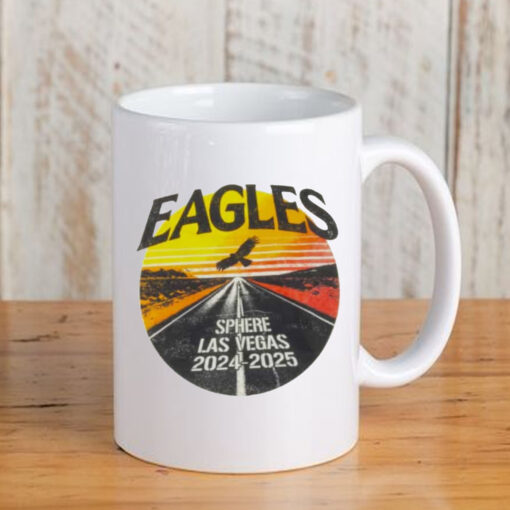 Eagles At Sphere In Las Vegas 2024-2025 Sunset Mug3