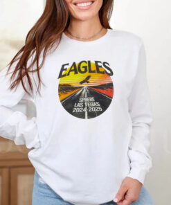 Eagles At Sphere In Las Vegas 2024-2025 Sunset T-Shirt2